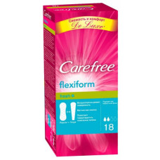 Щоденні прокладки Carefree Flexi Form Fresh 18 шт. (3574661064345/3574661565026)