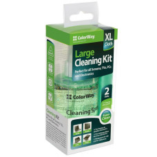 Універсальний чистячий набір ColorWay Cleaning Kit XL for Screens, TVs, PCs (CW-5200)