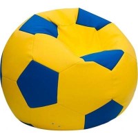 Пуф ПРИМТЕКС ПЛЮС кресло-мяч Fan H-2240/H-2227S Yellow-Blue (Fan H-2240/H-2227S Yellow-Blue)