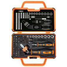 Набір інструментів Neo Tools с держателем, 69 ед. (06-116)