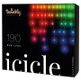 Гірлянда Twinkly Smart LED Icicle RGB 190, BT+WiFi, Gen II, IP44 кабель прозо (TWI190STP-TEU)