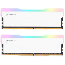 Модуль пам'яті для комп'ютера DDR4 16GB (2x8GB) 3600 MHz RGB X2 Series White eXceleram (ERX2W416369AD)