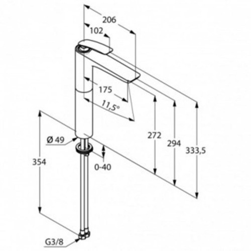 Змішувач KLUDI BALANCE (522988775)