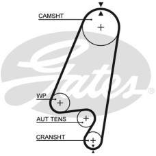 Ремінь ГРМ Gates 5367XS