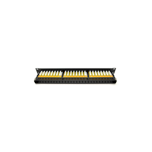 Патч-панель 19" 48xRJ-45 UTP cat. 6, DUAL type, 1U Merlion (ML-2264-CAT.6)