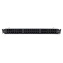 Патч-панель 19" 48xRJ-45 UTP cat. 6, DUAL type, 1U Merlion (ML-2264-CAT.6)