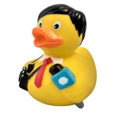 Іграшка для ванної Funny Ducks Качка Репортер (L1894)