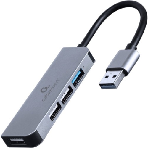 Концентратор Cablexpert USB-A to 1 х USB 3.1 Gen1 (5 Gbps), 3 х USB 2.0 (UHB-U3P1U2P3-01)