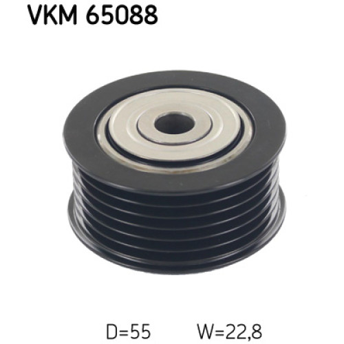 Ролик натягувача ременя SKF VKM 65088