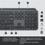 Клавіатура Logitech MX Keys Advanced for Business Wireless Illuminated UA Graphite (920-010251)