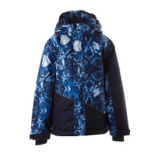 Куртка Huppa ALEX 1 17800130 темно-синій з принтом/темно-синій 128 (4741632099517)