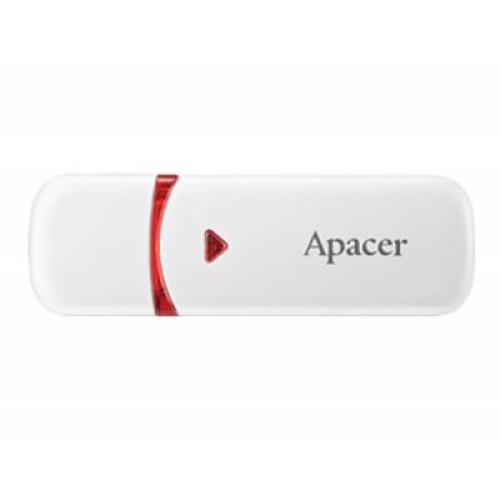 USB флеш накопичувач Apacer 16GB AH333 white USB 2.0 (AP16GAH333W-1)