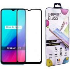 Скло захисне Drobak Realme C3 Full Cover Full Glue (Black) (222224) (222224)