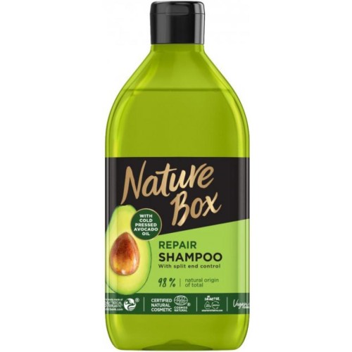 Шампунь Nature Box для відновлення волосся з маслом авокадо 385 мл (9000101215762)