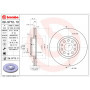 Гальмівний диск Brembo 09.9772.11