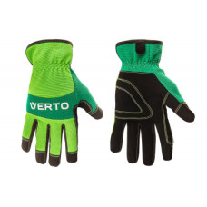 Захисні рукавички Verto робочі, шкірозамінник, р. 10 (97H122)