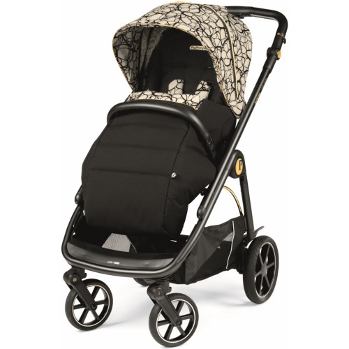 Коляска Peg-Perego 2 в 1 Veloce Grafic Gold Графічне золото (PACK-VEL2100000002)