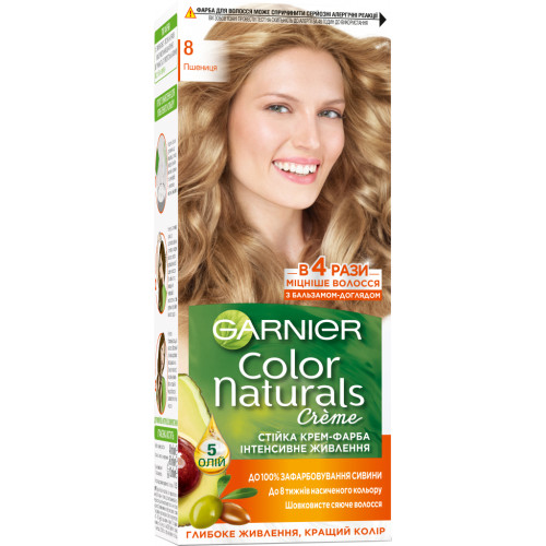 Фарба для волосся Garnier Color Naturals 8 Глибокий пшеничний 110 мл (3600540676771)