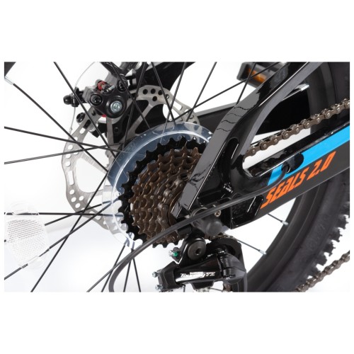 Велосипед Trinx Seals 2.0 20" Black-Red-Blue (SEALS2.0BRB)