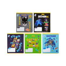 Зошит Kite DC Comics , 18 аркушів, клітинка (DC22-236)
