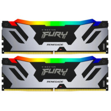 Модуль пам'яті для комп'ютера DDR5 32GB (2x16GB) 6000 MHz FURY Renegade RGB Kingston Fury (ex.HyperX) (KF560C32RSAK2-32)