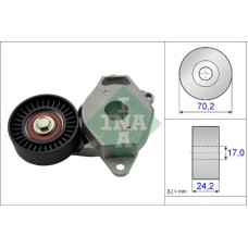 Натягувач ременя з роликом INA 534 0409 10