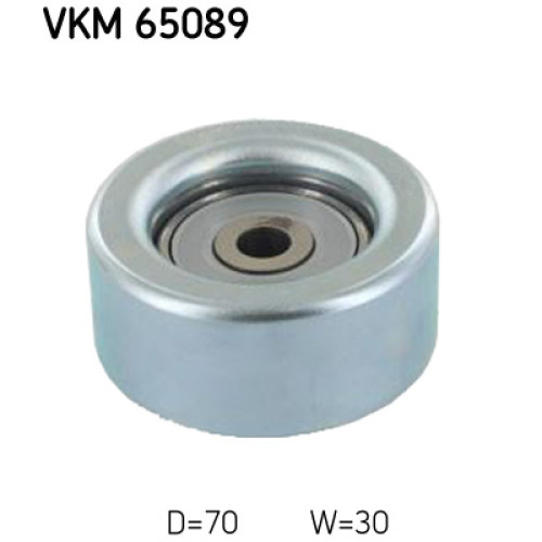 Ролик натягувача ременя SKF VKM 65089