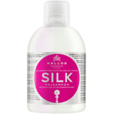 Шампунь Kallos Cosmetics Silk з оливковою олією і протеїнами шовку 1000 мл (5998889508449)