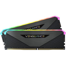 Модуль пам'яті для комп'ютера DDR4 16GB (2x8GB) 3600 MHz Vengeance RGB Pro RT Black Corsair (CMN16GX4M2Z3600C16)