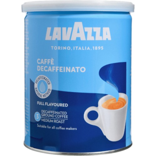 Кава Lavazza Dek мелена без кофеїну 250 г ж/б (8000070011052)