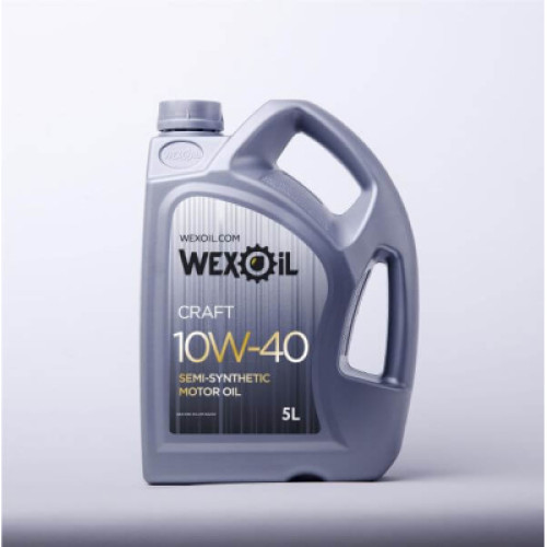 Моторна олива WEXOIL Craft 10w40 5л (WEXOIL_62562)