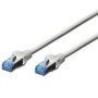 Патч-корд DIGITUS 15м, cat.5e, SF-UTP AWG 26/7, grey (DK-1531-150)