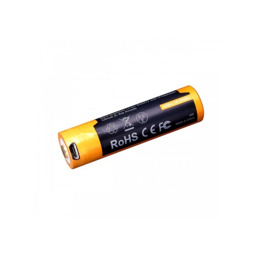 Акумулятор Fenix 18650  2600 mAh micro usb зарядка (ARB-L18-2600U)