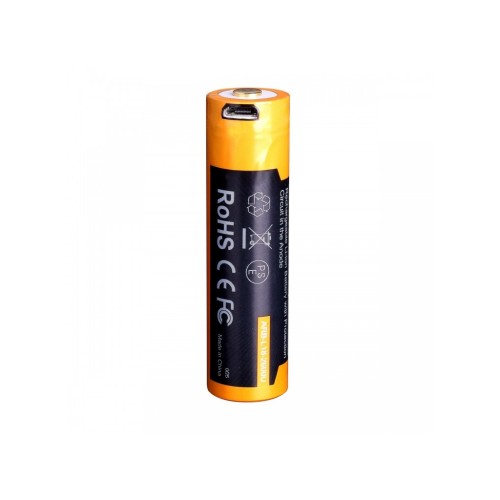 Акумулятор Fenix 18650  2600 mAh micro usb зарядка (ARB-L18-2600U)