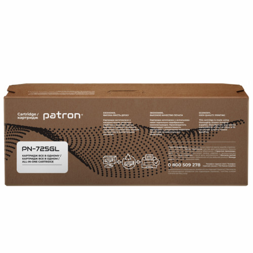 Картридж Patron CANON 725 GREEN Label (PN-725GL)