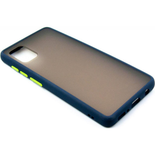 Чохол до мобільного телефона Dengos Matt Samsung Galaxy A41, blue (DG-TPU-MATT-43) (DG-TPU-MATT-43)