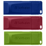 USB флеш накопичувач Verbatim 3x16GB Slider Red/Blue/Green USB 2.0 (49326)