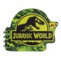 Блокнот Yes А7/24 дв. спіраль Jurassic World, фігурний (681816)