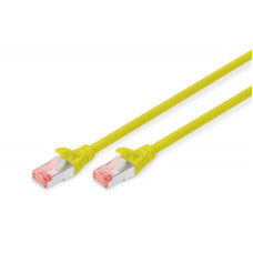 Патч-корд 1м, CAT 6 S-FTP, AWG 27/7, LSZH, yellow Digitus (DK-1644-010/Y)