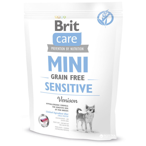 Сухий корм для собак Brit Care GF Mini Sensitive 400 г (8595602520176)