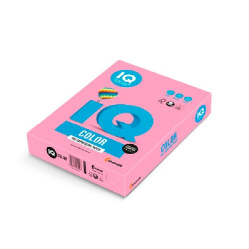 Папір Mondi IQ color А4 pastel, 80g 500sheets, Pink (PI25/A4/80/IQ)