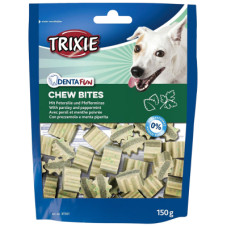 Ласощі для собак Trixie DENTA fun Chew Bites з петрушкою і м'ятою 150 г (4053032002654)