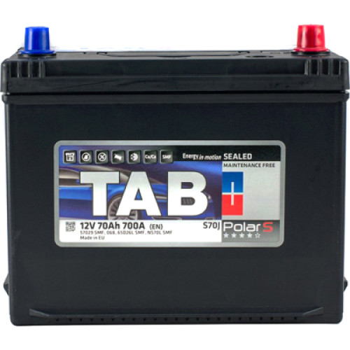 Акумулятор автомобільний TAB 70 Ah/12V Polar S Euro Japan (246 870)