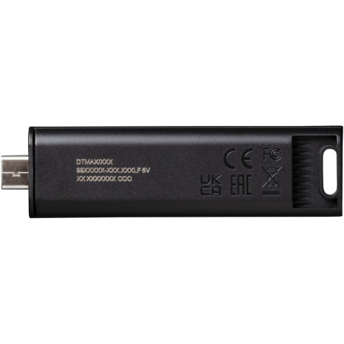 USB флеш накопичувач Kingston USB-накопичувач 1TB DataTraveler Max USB 3.2 Gen 2 Type-C Black (DTMAX/1TB)