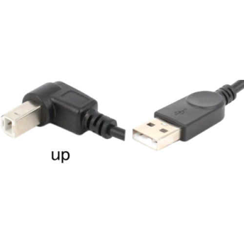Кабель для принтера USB 2.0 AM/BM 1.0m 90 up Value (S0754)