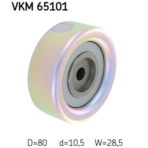 Ролик натягувача ременя SKF VKM 65101