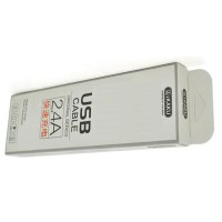 Дата кабель USB 2.0 AM to Micro 5P 1.0m KSC-028 JINDIAN Black 2.4A iKAKU (KSC-028-B-M)