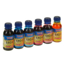 Чорнило WWM EPSON L800 B/Y/M/LM/LC 6х100г (E80SET-2)