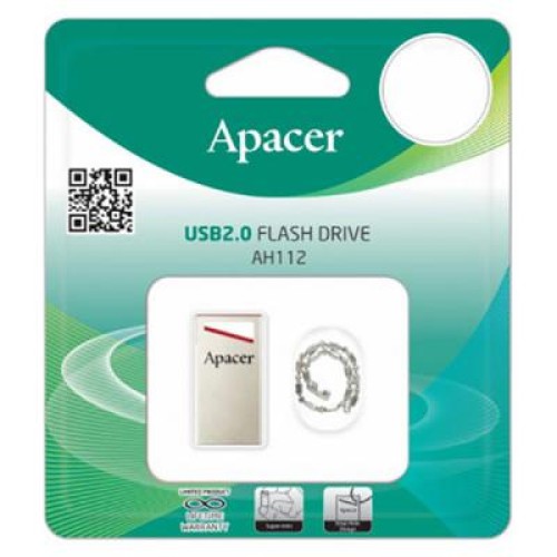 USB флеш накопичувач Apacer 16GB AH112 USB 2.0 (AP16GAH112R-1)