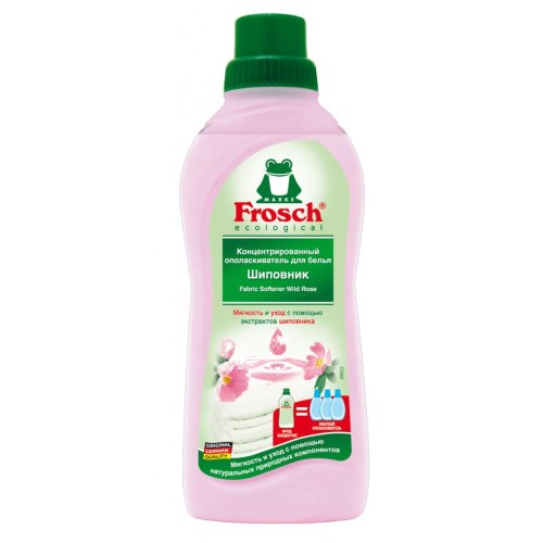 Кондиціонер для білизни Frosch Шиповник 750 мл (4001499118937)